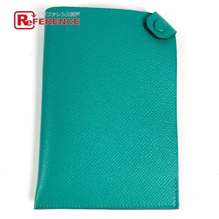 未使用 HERMES エルメス タルマックPM タルマック PM パスポートケース ケース タルマック パスポートケース グリーン 【中古】 | HERMES