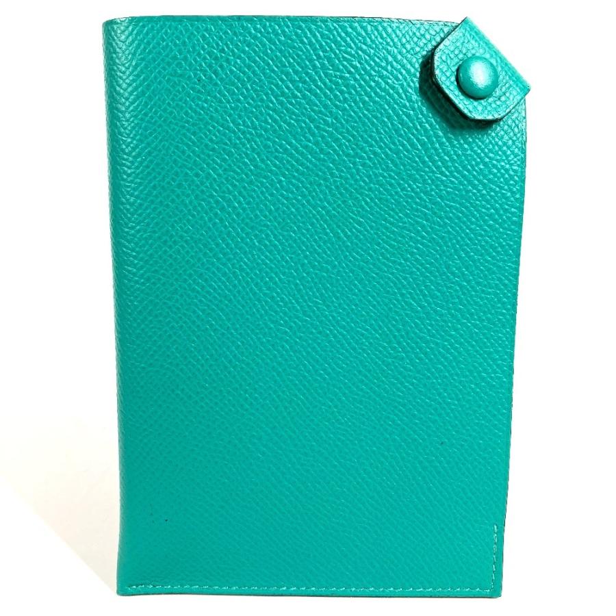 未使用 HERMES エルメス タルマックPM タルマック PM パスポートケース ケース タルマック パスポートケース グリーン 【中古】 | HERMES | 01