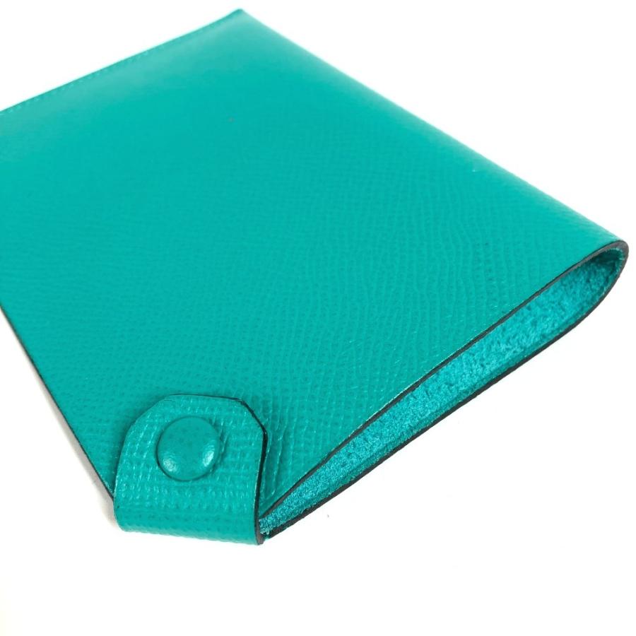 未使用 HERMES エルメス タルマックPM タルマック PM パスポートケース ケース タルマック パスポートケース グリーン 【中古】 | HERMES | 04