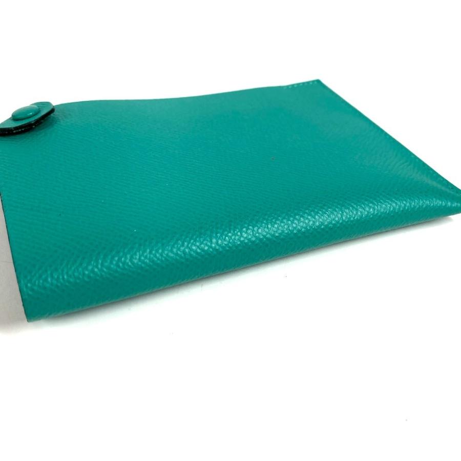 未使用 HERMES エルメス タルマックPM タルマック PM パスポートケース ケース タルマック パスポートケース グリーン 【中古】 | HERMES | 07