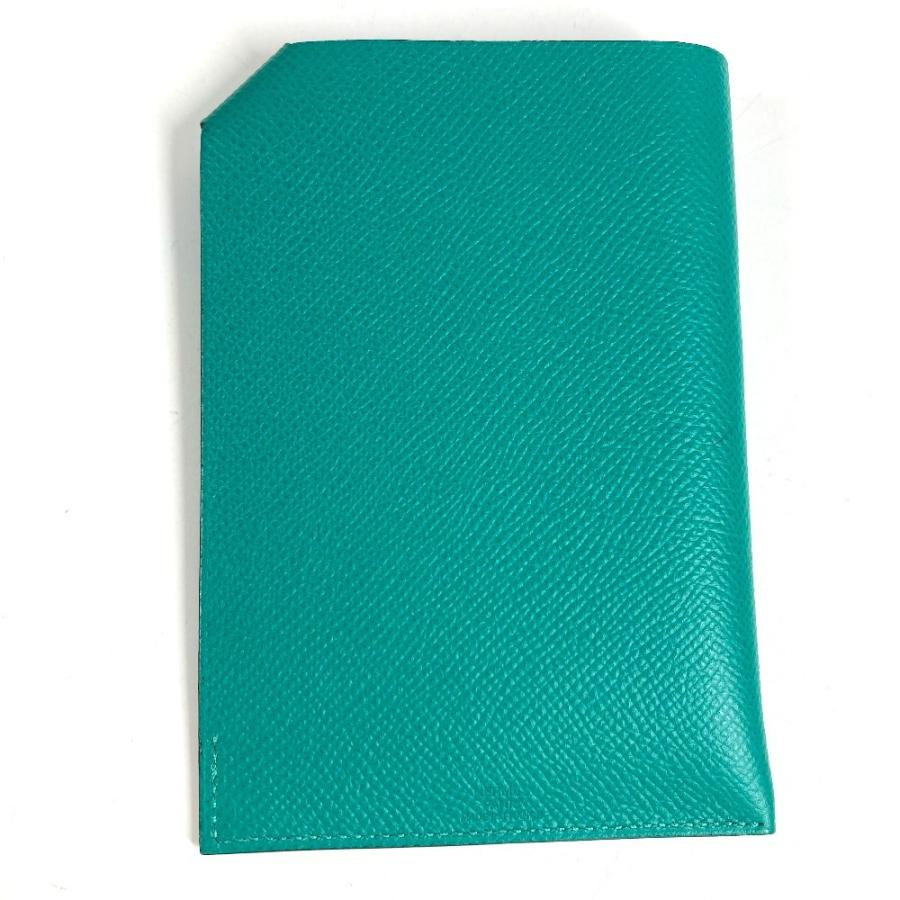 未使用 HERMES エルメス タルマックPM タルマック PM パスポートケース ケース タルマック パスポートケース グリーン 【中古】 | HERMES | 08