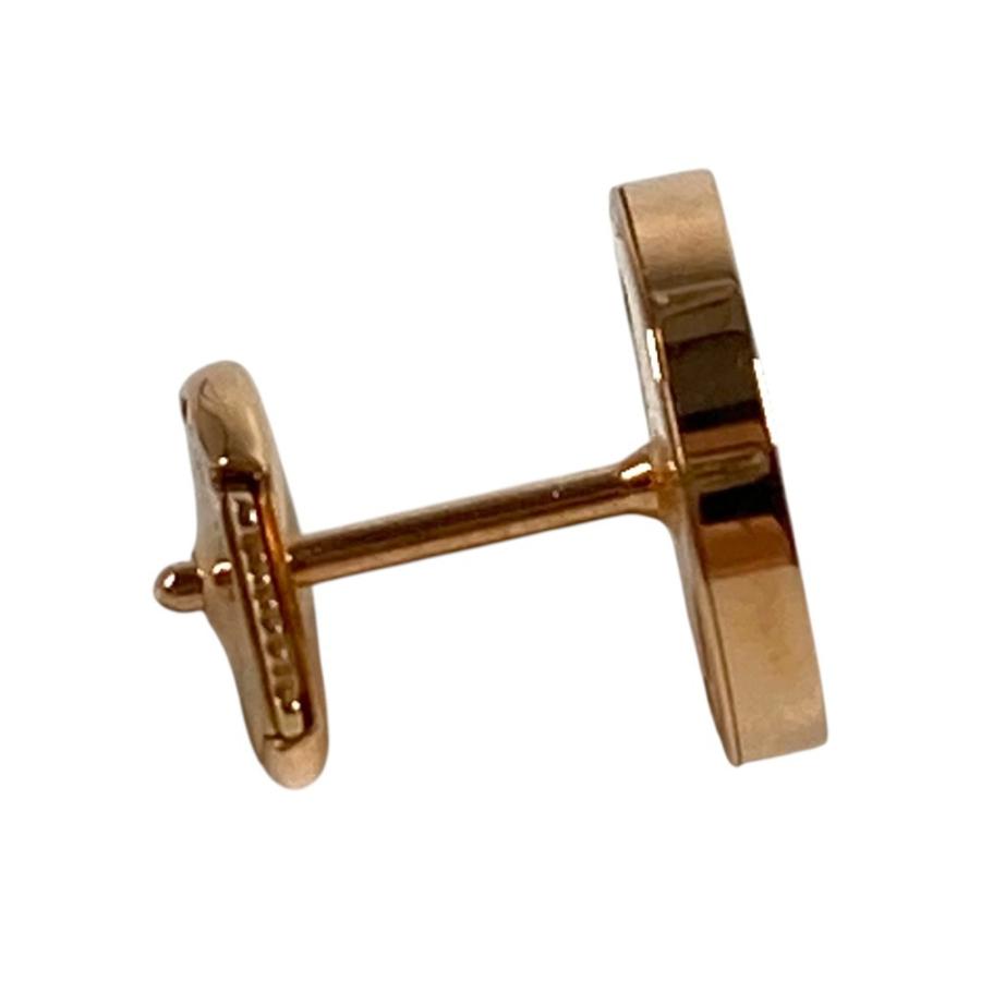 BVLGARI ブルガリ カーネリアン ブルガリブルガリ ロゴ シングルピアス  アクセサリー ジュエリー 金 K18 18K PG ピアス ピンク 【中古】 | BVLGARI | 02