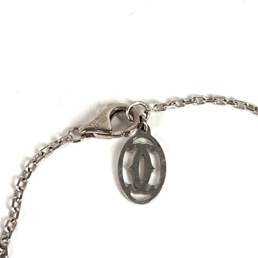 CARTIER カルティエ サフィールレジェドゥ 1ポイント サファイア  アクセサリー ジュエリー 金 K18 18K WG ブレスレット シルバー【中古】 | Cartier | 02