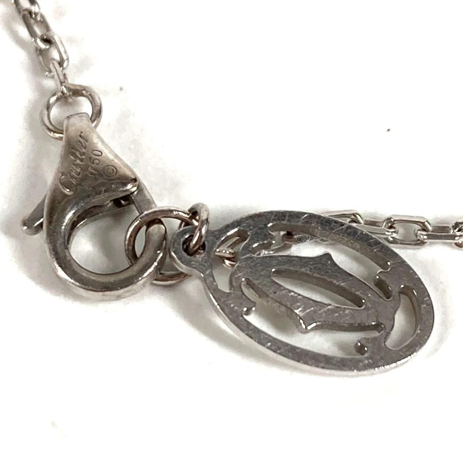 CARTIER カルティエ サフィールレジェドゥ 1ポイント サファイア  アクセサリー ジュエリー 金 K18 18K WG ブレスレット シルバー【中古】 | Cartier | 07