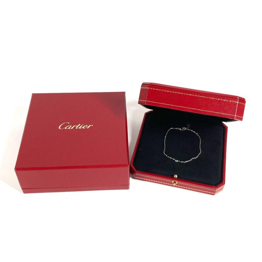 CARTIER カルティエ サフィールレジェドゥ 1ポイント サファイア  アクセサリー ジュエリー 金 K18 18K WG ブレスレット シルバー【中古】 | Cartier | 08
