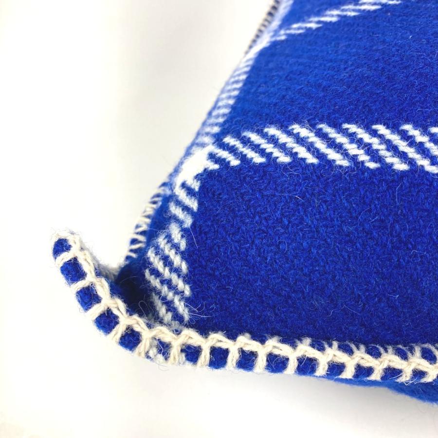 未使用 BURBERRY バーバリー 8073743 チェック 新タグ ピロー 枕 インテリア クッション ブルー ユニセックス【中古】 | BURBERRY | 05