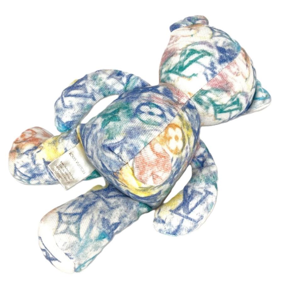 美品 LOUIS VUITTON ルイヴィトン GI0502 ドゥドゥ・ルイ ドゥドゥルイ  オブジェ  テディベア モノグラムパステル ぬいぐるみ【中古】 | LOUIS VUITTON | 04