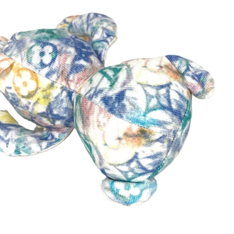 美品 LOUIS VUITTON ルイヴィトン GI0502 ドゥドゥ・ルイ ドゥドゥルイ  オブジェ  テディベア モノグラムパステル ぬいぐるみ【中古】 | LOUIS VUITTON | 05