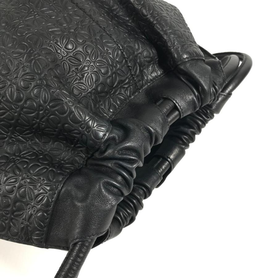 LOEWE ロエベ アナグラム ヤゴ 総柄 バックパック カバン リュックサック ブラック ユニセックス【中古】 | LOEWE | 06