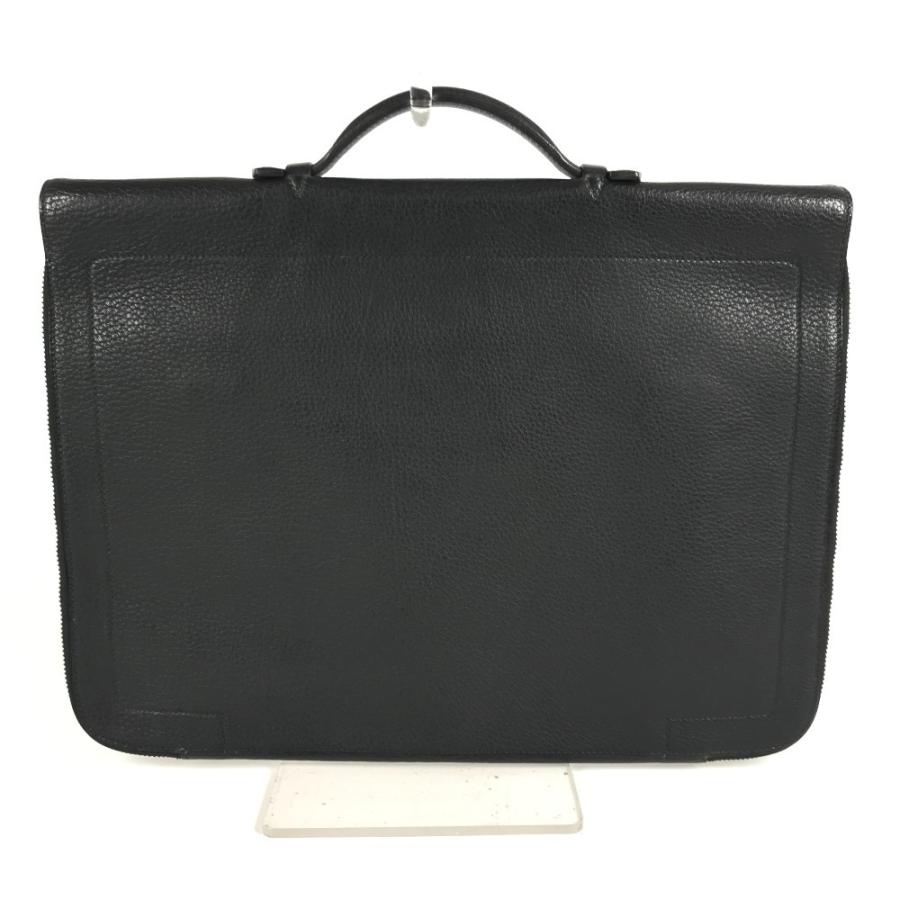 HERMES エルメス セルヴィエット カバン トートバッグ 書類バッグ  ハンドバッグ ヴィンテージ ビジネスバッグ ブラック 【中古】 | HERMES | 03