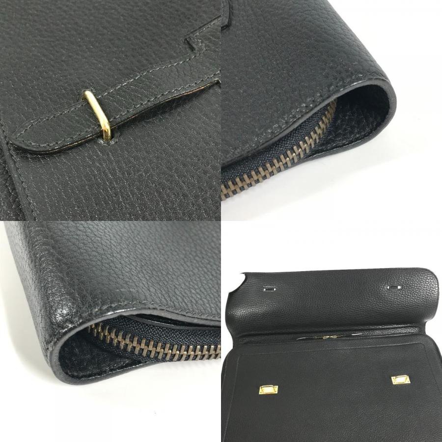 HERMES エルメス セルヴィエット カバン トートバッグ 書類バッグ  ハンドバッグ ヴィンテージ ビジネスバッグ ブラック 【中古】 | HERMES | 08