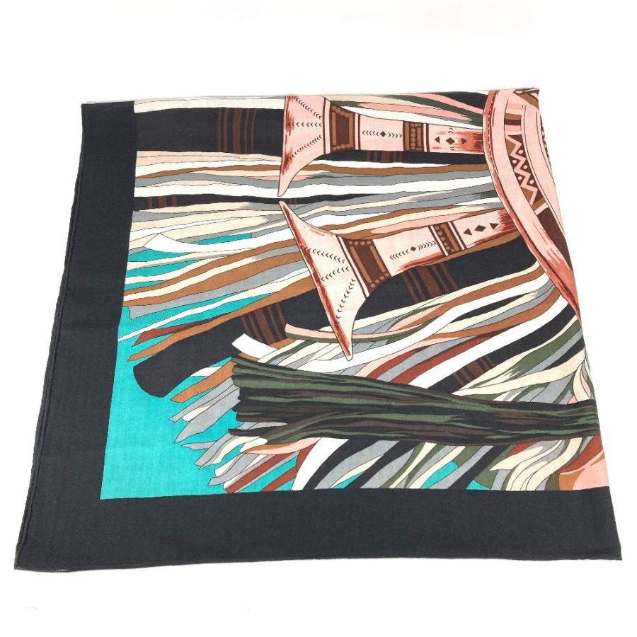 【極美品】HERMES エルメス カレジェアン140 大判 ストール HERMES（エルメス） カレジェアン 140 カレジェアン140 ショール