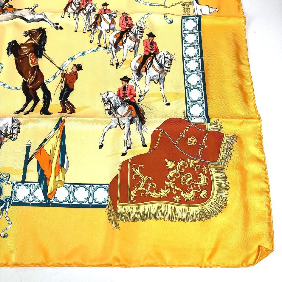 HERMES（エルメス） 美品 カレ90 カレ 90 王立アンダルシア馬術学校