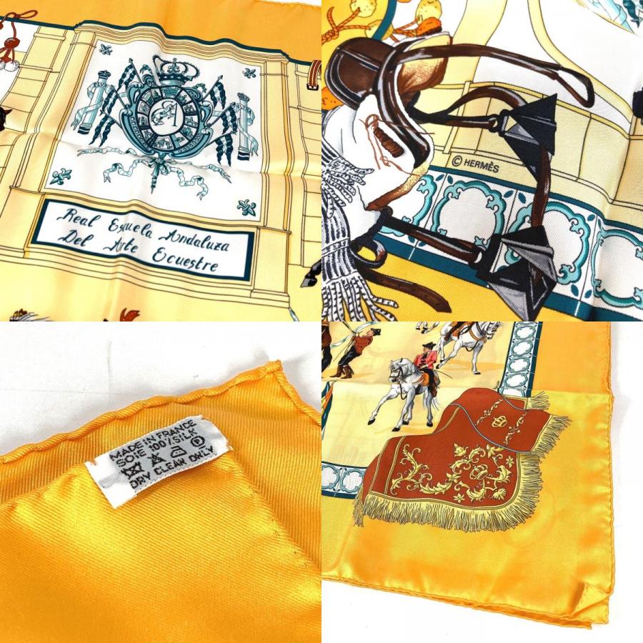 HERMES（エルメス） 美品 カレ90 カレ 90 王立アンダルシア馬術学校