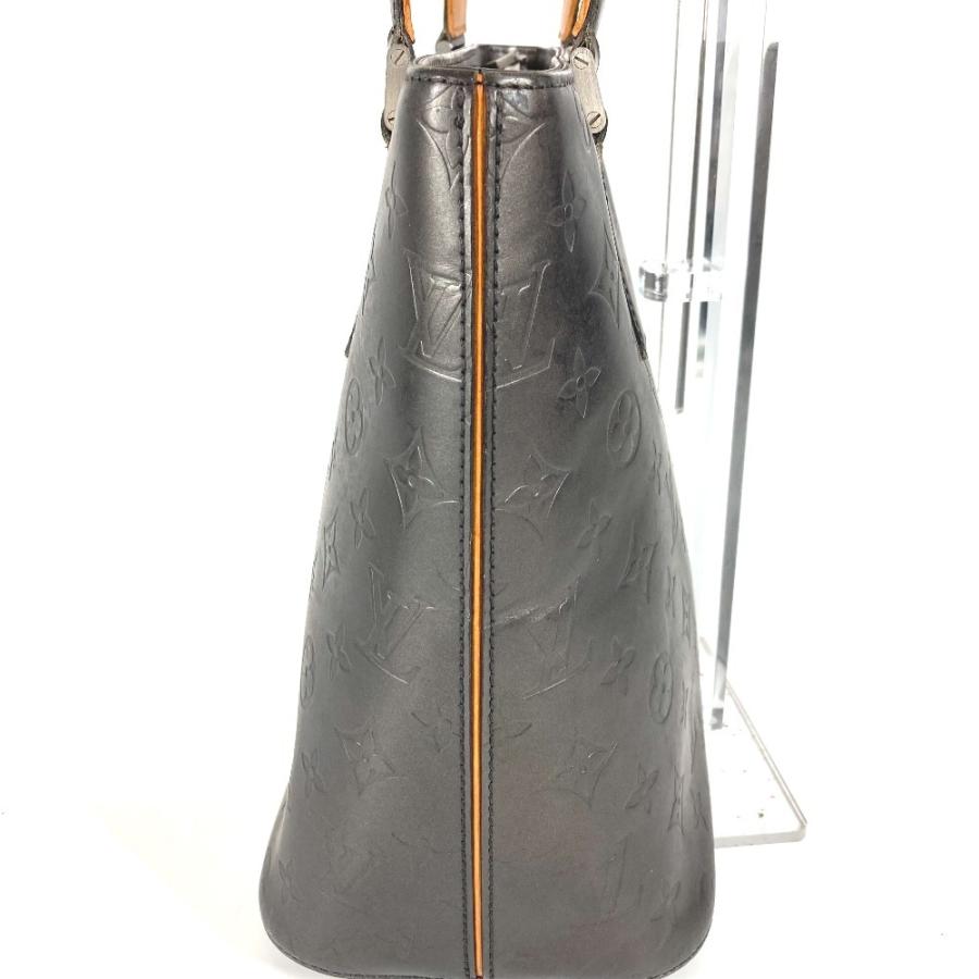 LOUIS VUITTON ルイヴィトン M55112 ストックトン トートバッグ 肩掛け カバン モノグラムマット ショルダーバッグ ブラック 【中古】 | LOUIS VUITTON | 01