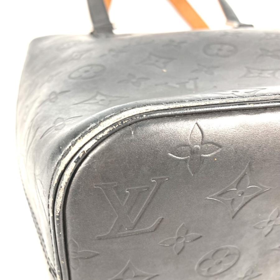 LOUIS VUITTON ルイヴィトン M55112 ストックトン トートバッグ 肩掛け カバン モノグラムマット ショルダーバッグ ブラック 【中古】 | LOUIS VUITTON | 06