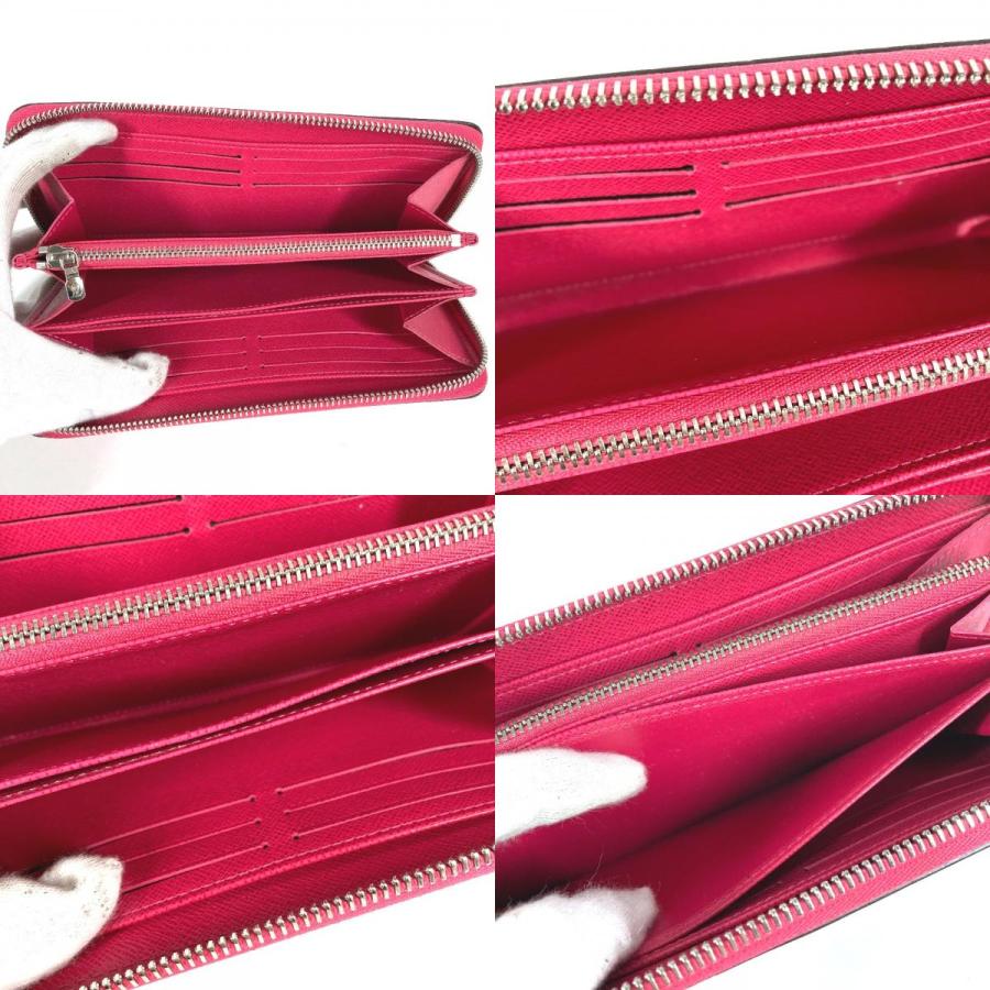 美品 LOUIS VUITTON ルイヴィトン M80113  ジッピーウォレット  ロングウォレット エピ 長財布 ローズポンディシェリ ピンク【中古】 | LOUIS VUITTON | 08