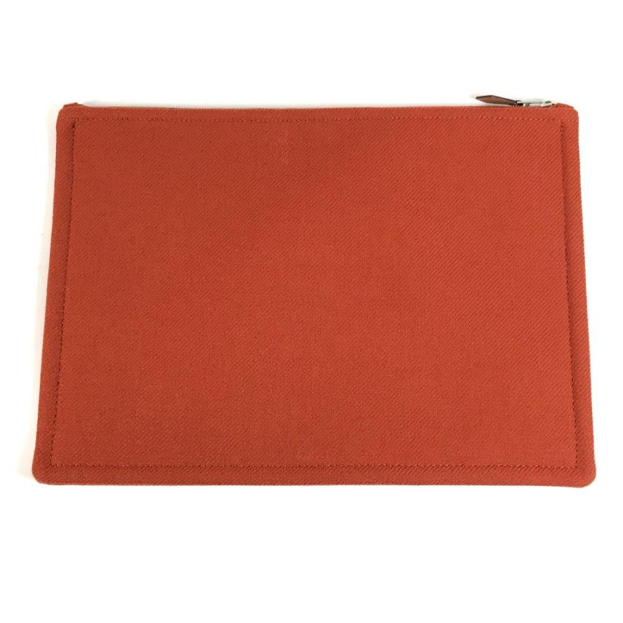 HERMES（エルメス） 未使用 フラットポーチ Hナッテ GM クラッチバッグ 