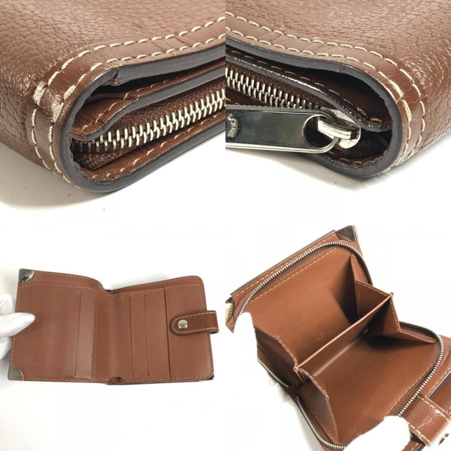 ルイヴィトン LOUIS VUITTON コンパクトジップ  M91965 スハリ コンパクトウォレット 財布 2つ折り財布 スハリレザー ブラウン LOUIS VUITTON（ルイ・ヴィトン） M91965 コンパクトジップ コンパクト