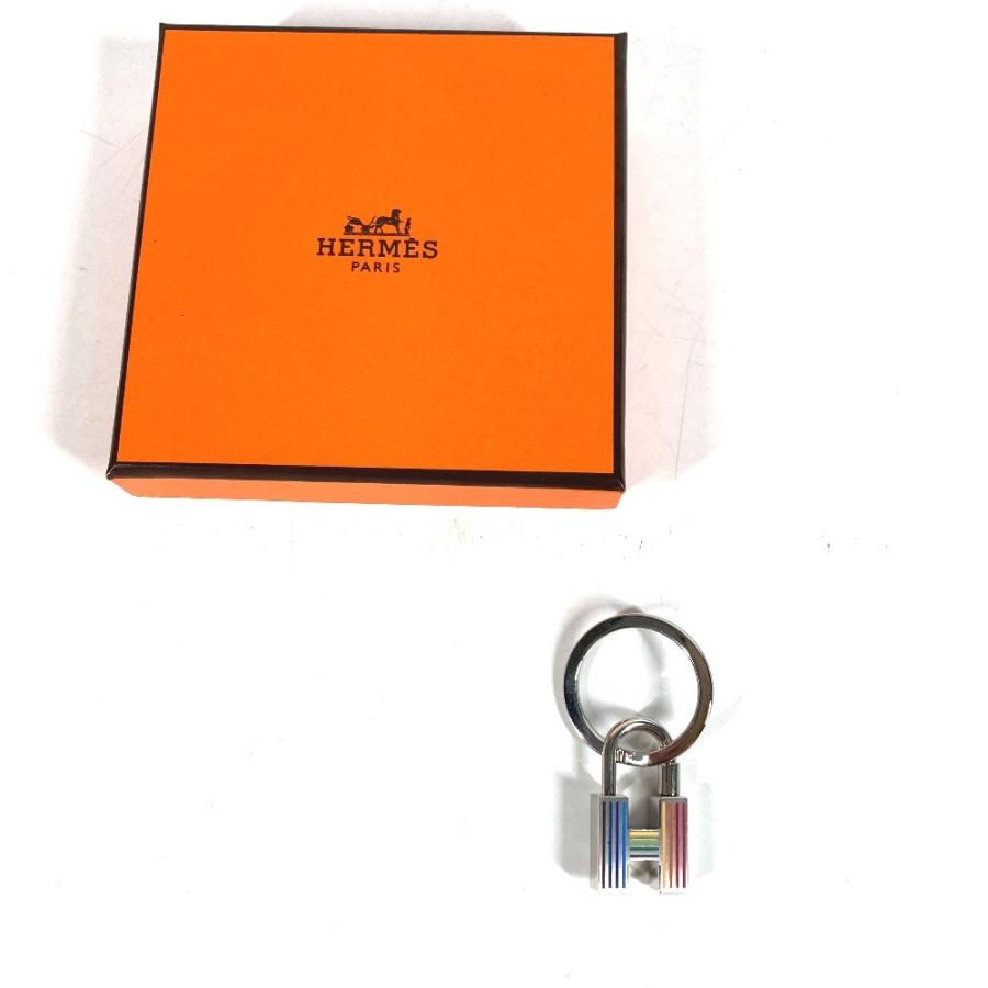 【新品未使用】HERMES カデナ クイズ レインボー キーリング HERMES（エルメス） 未使用 カデナ クイズ レインボー キーホルダー