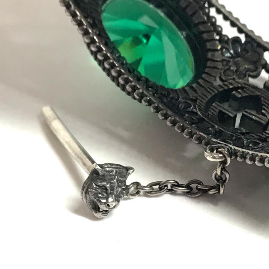 GUCCI グッチ インターロッキングG ストーン ビジュー ブレスレット  アクセサリー ジュエリー フラワー バングル  バングル 【中古】 | GUCCI | 07