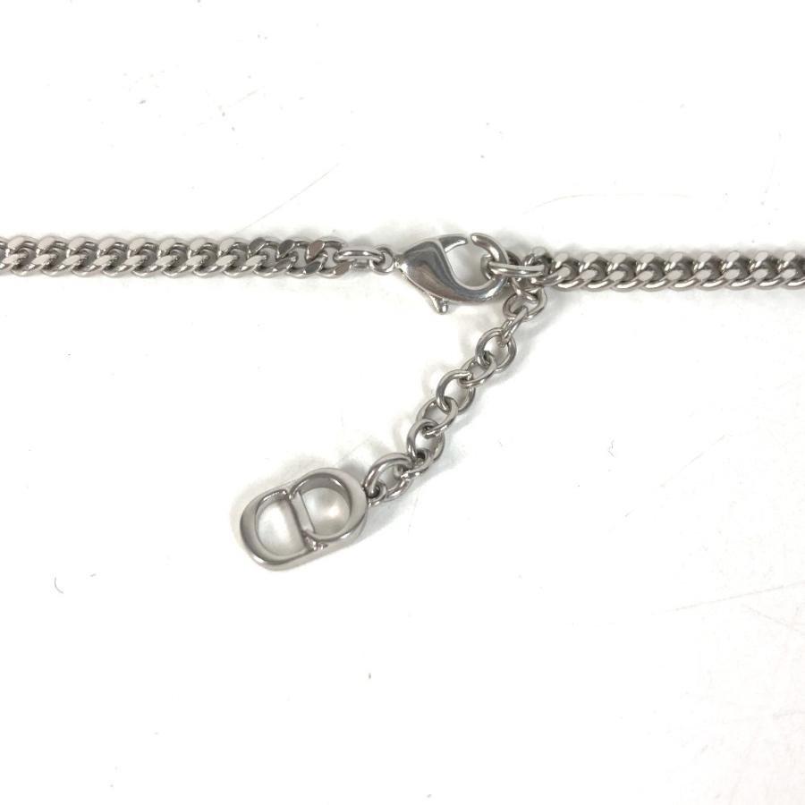 Dior ディオール CDロゴ アクセサリー ジュエリー チェーンネックレス ネックレス シルバー ユニセックス【中古】 |  | 03