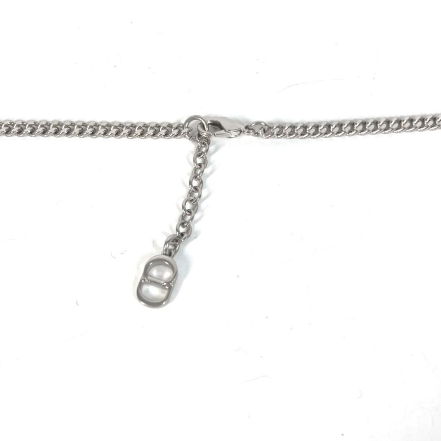 Dior ディオール CDロゴ アクセサリー ジュエリー チェーンネックレス ネックレス シルバー ユニセックス【中古】 |  | 05
