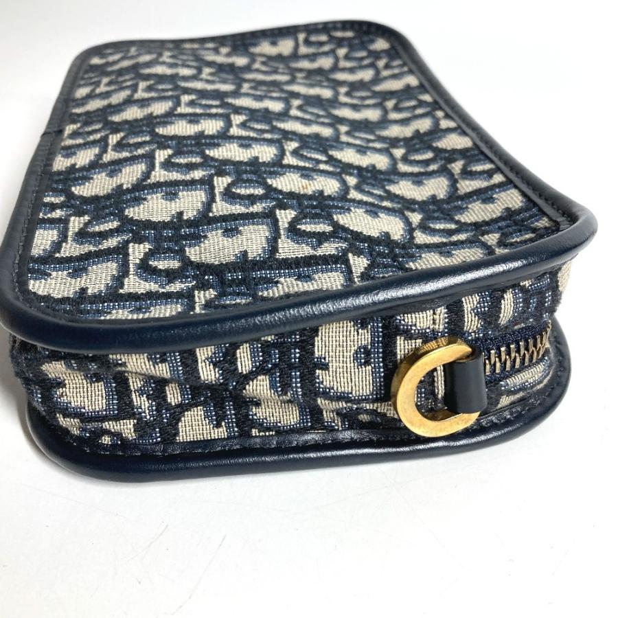 Dior ディオール S5700CTZQ オブリーク ロゴ 総柄 セカンドバッグ カバン ポーチ D金具 クラッチバッグ ネイビー ユニセックス【中古】 |  | 03