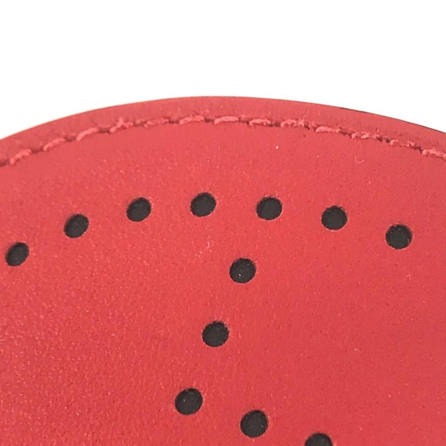 美品 HERMES エルメス エブリン バレッタ PM   アクセサリー ヘアアクセサリー バレッタ ルージュラデユー  レッド【中古】 | HERMES | 05