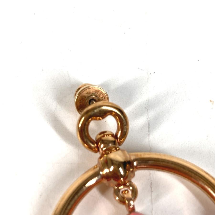 HERMES エルメス ループ メドール ピアス PM  アクセサリー ジュエリー ピアス ピンク ユニセックス【中古】 | HERMES | 04