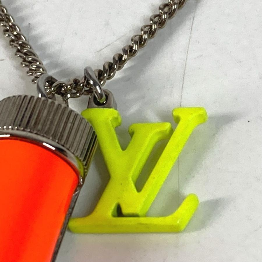 LOUIS VUITTON ルイヴィトン MP2143 コリエ LV フルオ コリエLVフルオ アクセサリー チェーンネックレス ネックレス イエロー【中古】 | LOUIS VUITTON | 09