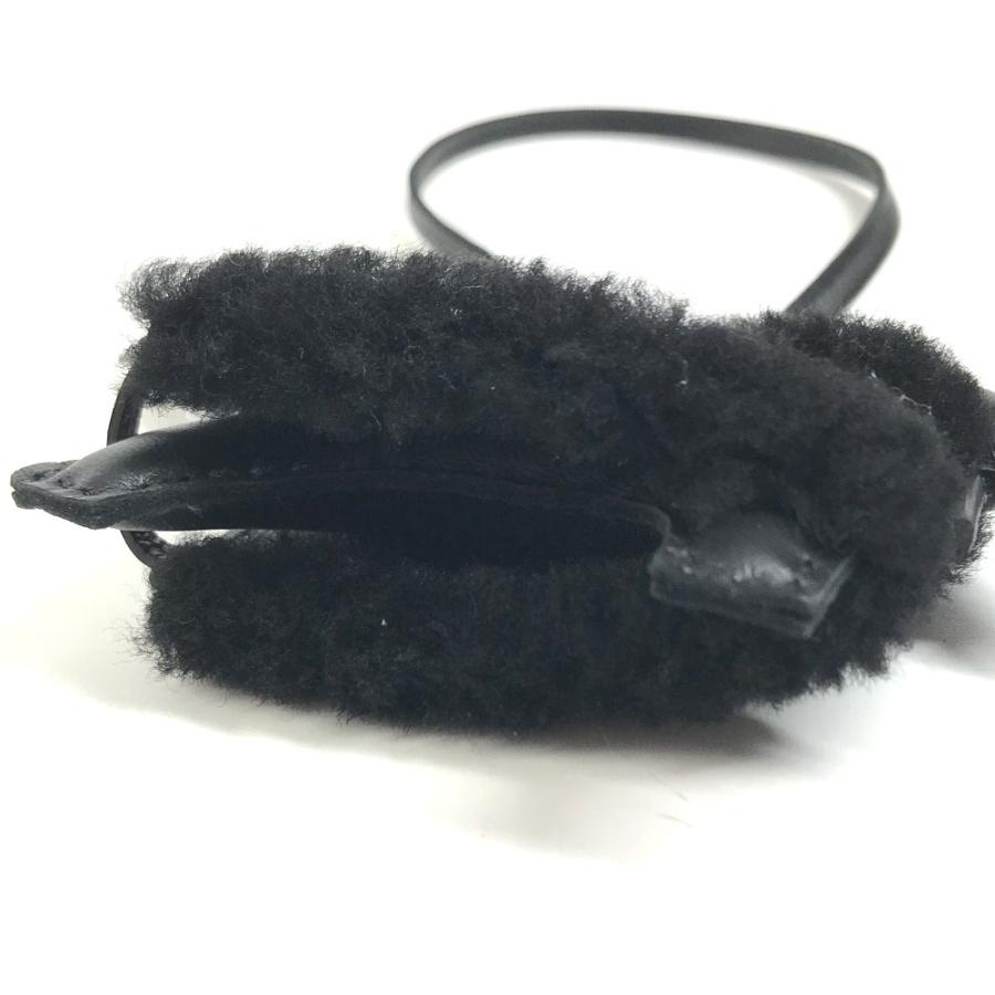 未使用 HERMES エルメス ロデオ ロベオ ブラッシュ PM バッグチャーム キーホルダー 馬 シュバル チャーム ブラック ユニセックス【中古】 | HERMES | 04