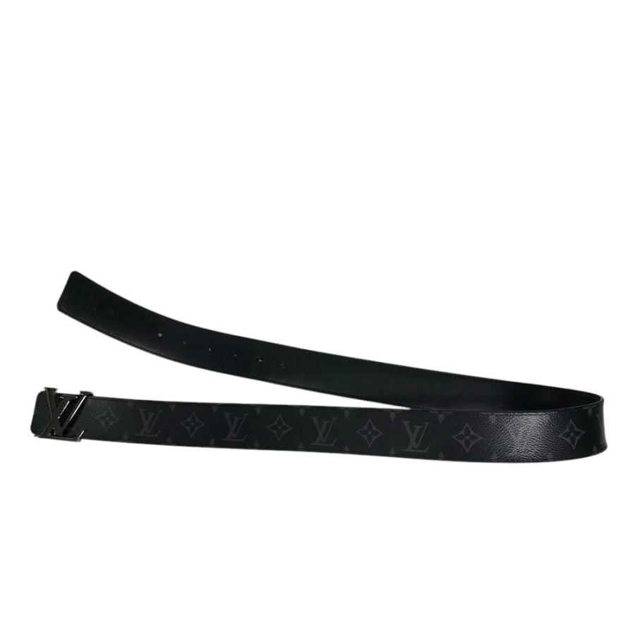 LOUIS VUITTON ルイヴィトン M9043U ベルト LV イニシャル リバーシブル アクセサリー モノグラムエクリプス ブラック メンズ【中古】 | LOUIS VUITTON | 04