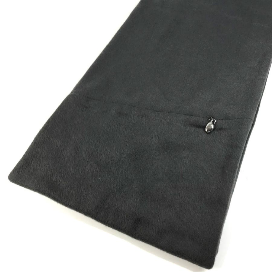 美品 Dior ディオール ポケット付き ダブルポケット ストール 防寒具 ショール マフラー グレー ユニセックス【中古】 |  | 04