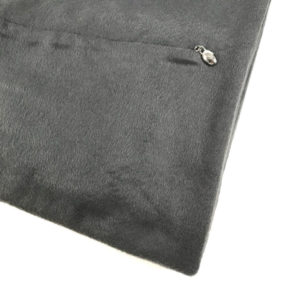 美品 Dior ディオール ポケット付き ダブルポケット ストール 防寒具 ショール マフラー グレー ユニセックス【中古】 |  | 06
