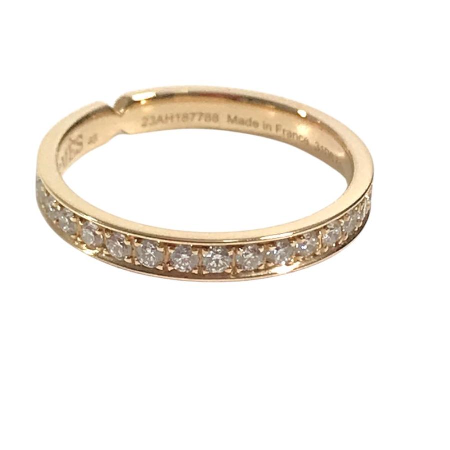 美品 HERMES エルメス H119669B  ウェディングリング エヴァーケリー 金 K18 18K  ジュエリー D0.41ct リング 指輪 ピンクゴールド【中古】 | HERMES | 02