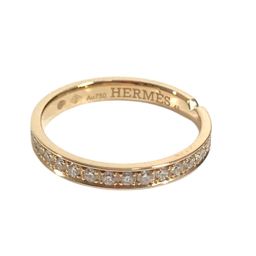 美品 HERMES エルメス H119669B  ウェディングリング エヴァーケリー 金 K18 18K  ジュエリー D0.41ct リング 指輪 ピンクゴールド【中古】 | HERMES | 03