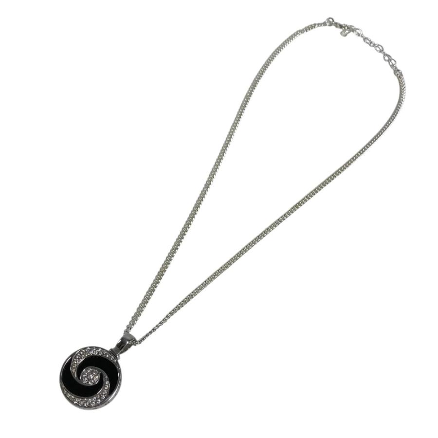 BVLGARI ブルガリ アレグラオプティカル ネックレス K18 金 18K オニキス ダイヤ ダイヤモンド ネックレス シルバー ユニセックス【中古】 | BVLGARI | 01