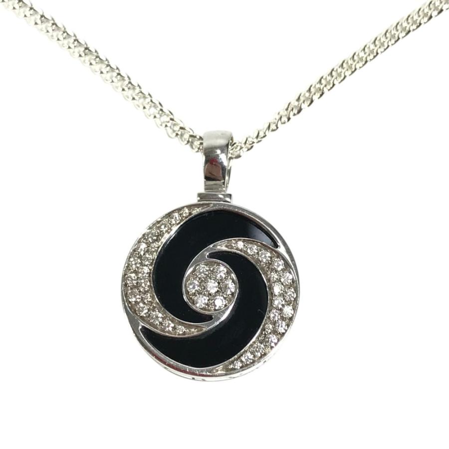 BVLGARI ブルガリ アレグラオプティカル ネックレス K18 金 18K オニキス ダイヤ ダイヤモンド ネックレス シルバー ユニセックス【中古】 | BVLGARI | 03