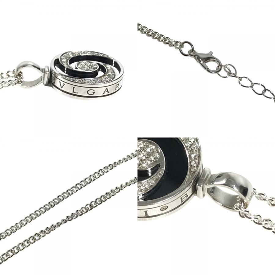 BVLGARI ブルガリ アレグラオプティカル ネックレス K18 金 18K オニキス ダイヤ ダイヤモンド ネックレス シルバー ユニセックス【中古】 | BVLGARI | 08