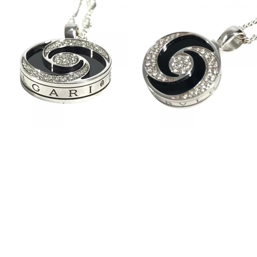 BVLGARI ブルガリ アレグラオプティカル ネックレス K18 金 18K オニキス ダイヤ ダイヤモンド ネックレス シルバー ユニセックス【中古】 | BVLGARI | 09