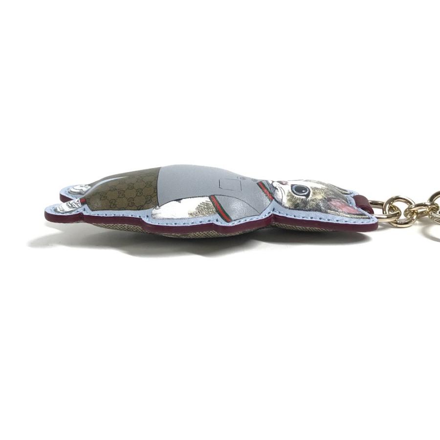 未使用 GUCCI グッチ 851742 ボリスキャット キーチャーム 猫 バッグチャーム ヒグチユウコ コラボ GGスプリーム キーホルダー 【中古】 | GUCCI | 02