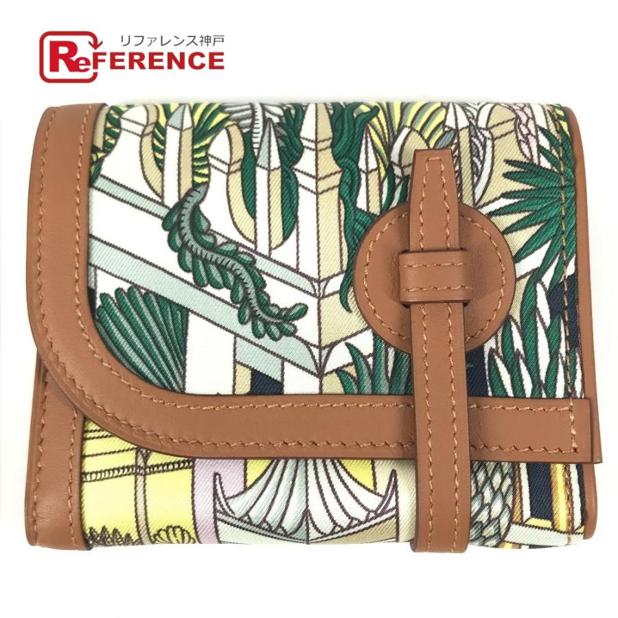 未使用 HERMES エルメス アヴェックソワ コンパクト Avexois Compact アニマポリス ANIMAPOLIS  コンパクトウォレット 2つ折り財布【中古】 | HERMES
