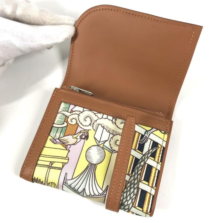 未使用 HERMES エルメス アヴェックソワ コンパクト Avexois Compact アニマポリス ANIMAPOLIS  コンパクトウォレット 2つ折り財布【中古】 | HERMES | 07