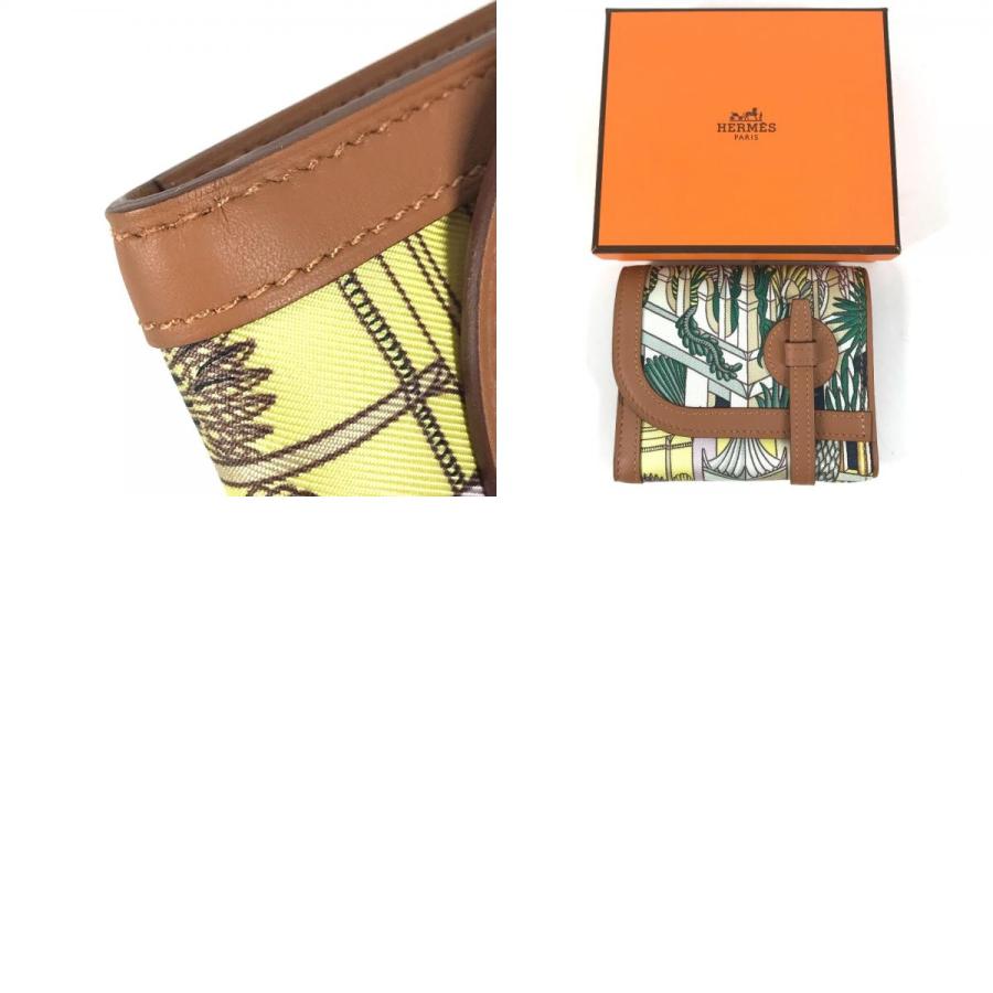 未使用 HERMES エルメス アヴェックソワ コンパクト Avexois Compact アニマポリス ANIMAPOLIS  コンパクトウォレット 2つ折り財布【中古】 | HERMES | 09