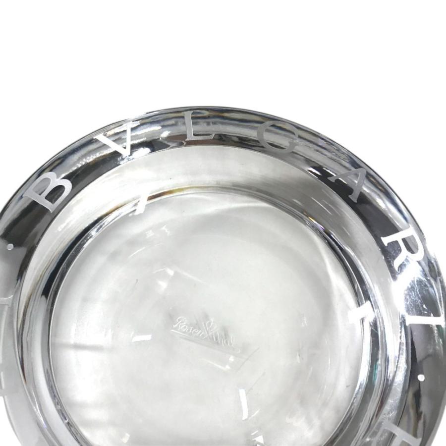 BVLGARI ブルガリ ロゴ アッシュトレイ インテリア ローゼンタール Rosenthal 灰皿 クリア ユニセックス【中古】 | BVLGARI | 05
