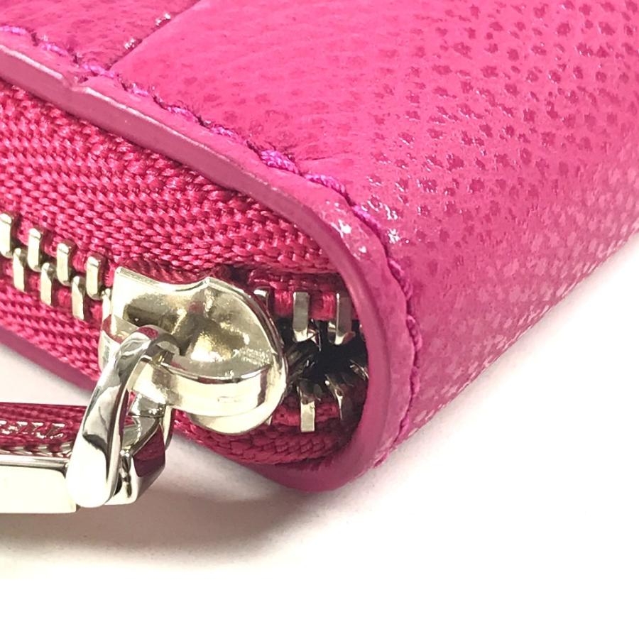 TIFFANY&Co. ティファニー ロゴ ラウンドファスナー 小銭入れ 財布 コインケース ピンク ユニセックス【中古】 | TIFFANY&Co. | 06