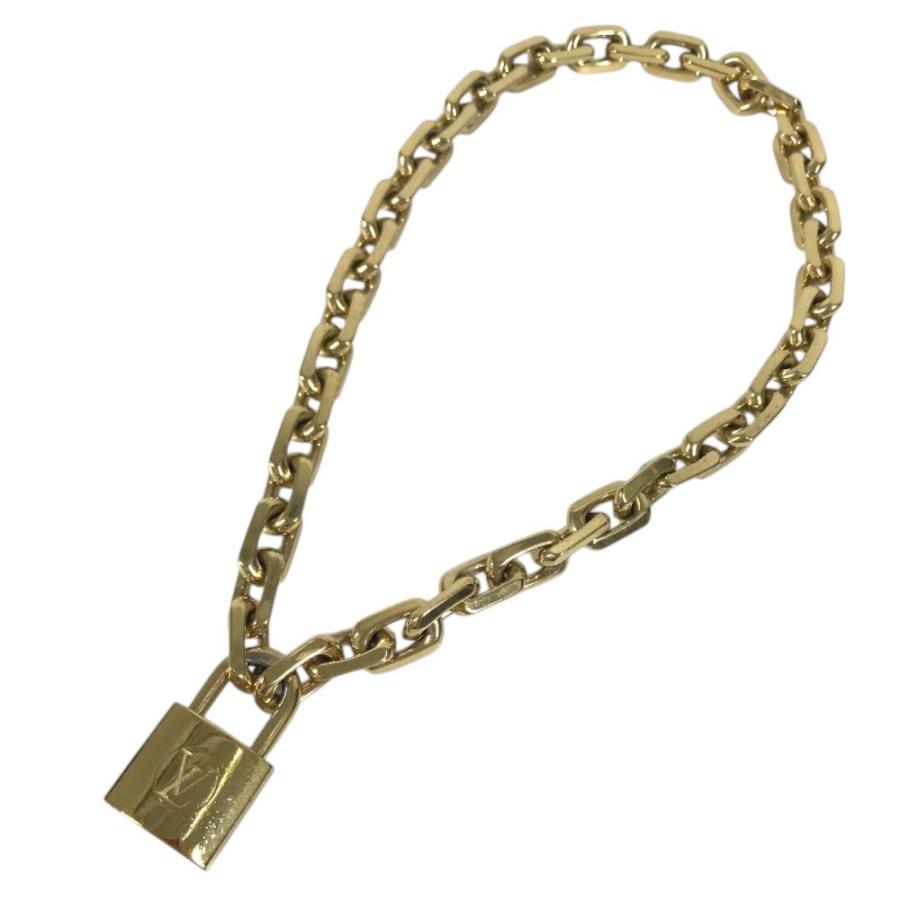 LOUIS VUITTON ルイヴィトン MP2993 コリエ LVエッジ カデナ  チェーン 太チェーン ネックレス ゴールド メンズ【中古】 | LOUIS VUITTON | 01