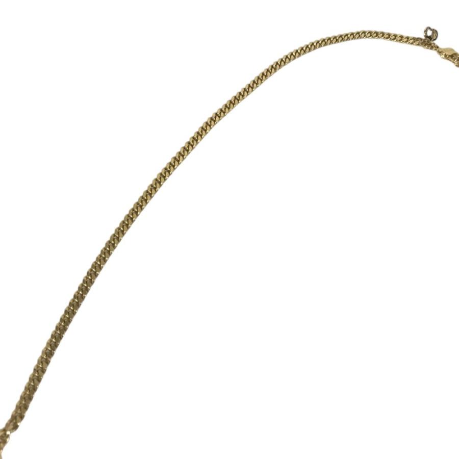 Dior ディオール ロングネックレス CDロゴ アクセサリー ジュエリー  ヴィンテージ ネックレス ゴールド ユニセックス【中古】 |  | 05
