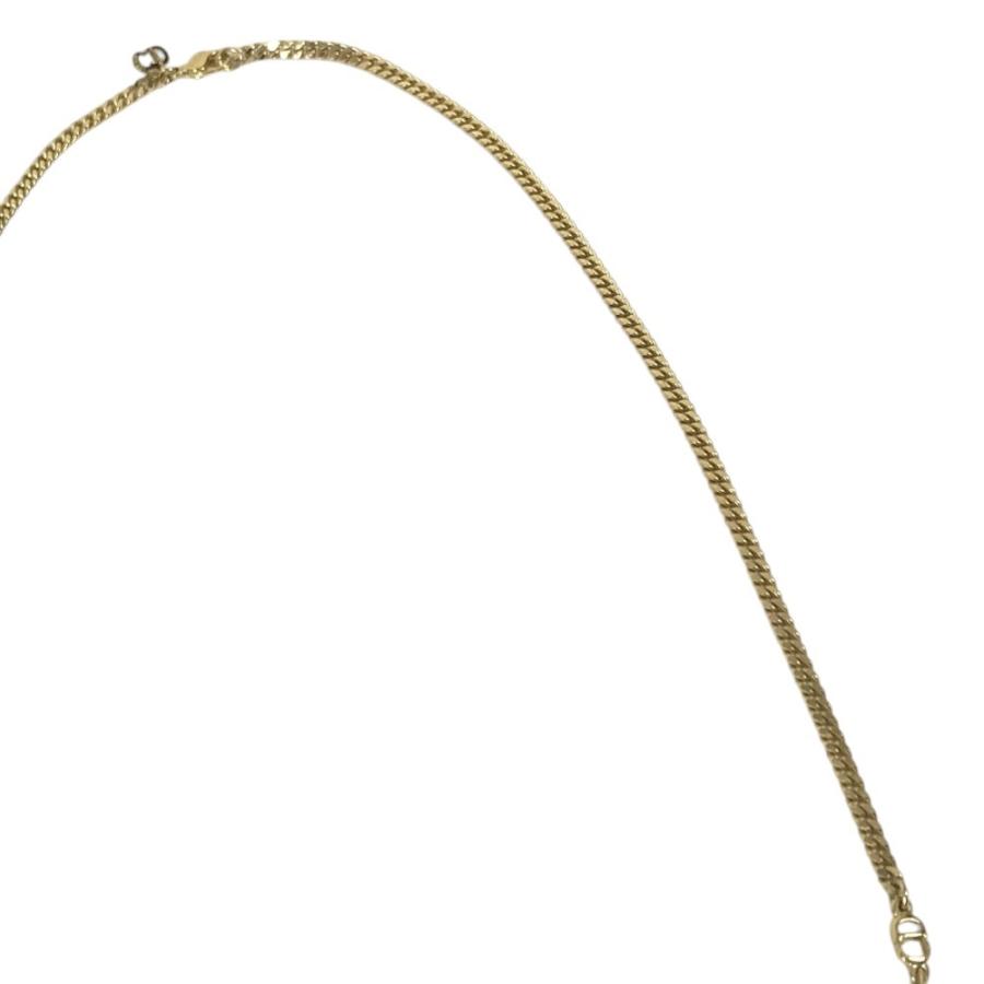 Dior ディオール ロングネックレス CDロゴ アクセサリー ジュエリー  ヴィンテージ ネックレス ゴールド ユニセックス【中古】 |  | 06